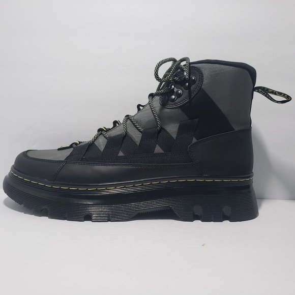 NEW Dr. Martens Boury Casual / Work Boots Lace Up Black Gray Men\'s Size 13 main image 7